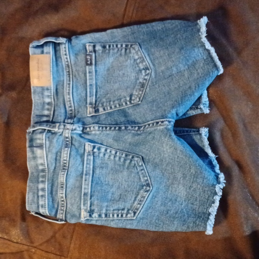 ABERCROMBIE HIGH-RISE, BIKE SHORT, SIZE 9/10, WITH HARRY POTTER T-SHIRT … - Picture 3 of 7
